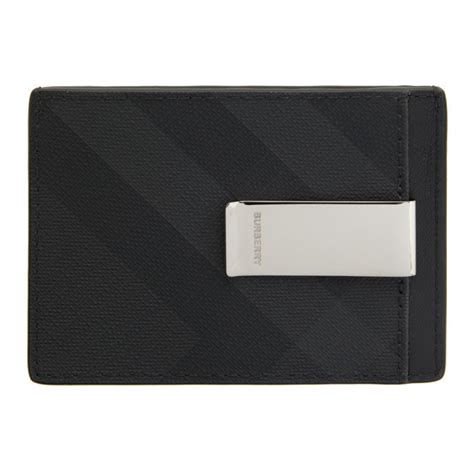 burberry business card holder|burberry card holder money clip.